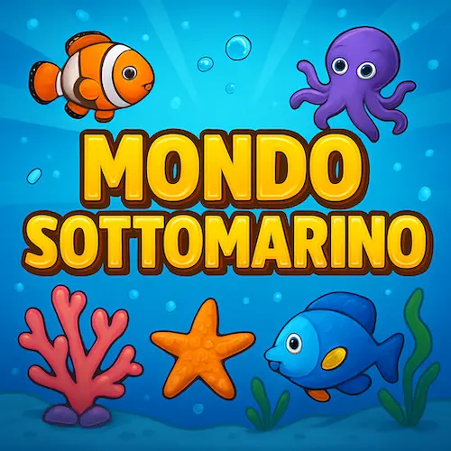 Mondo Sottomarino - Underwater exploration game with caves and sea creatures